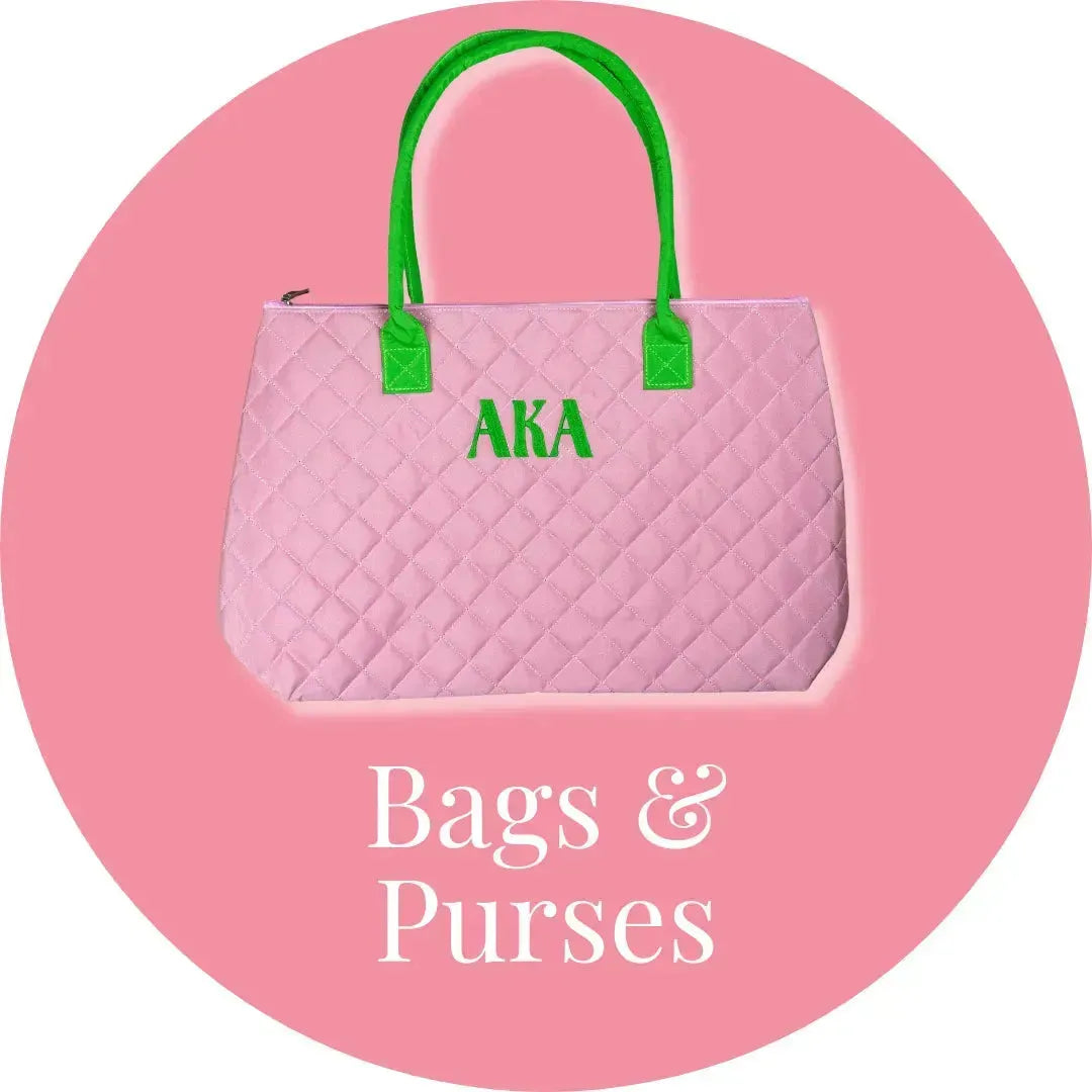 Alpha Kappa Alpha AKA Bags & Purses