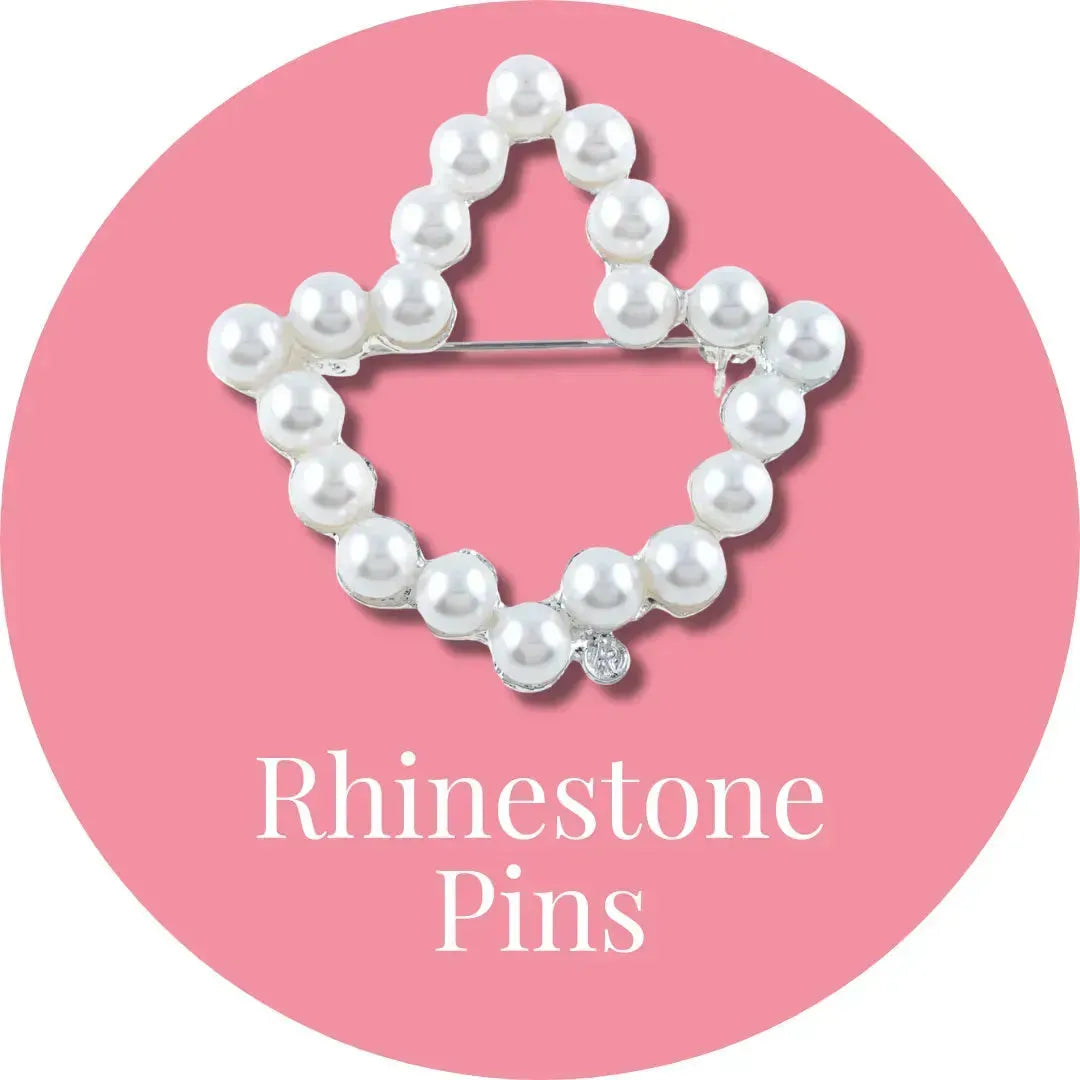 Alpha Kappa Alpha AKA Rhinestone Pins