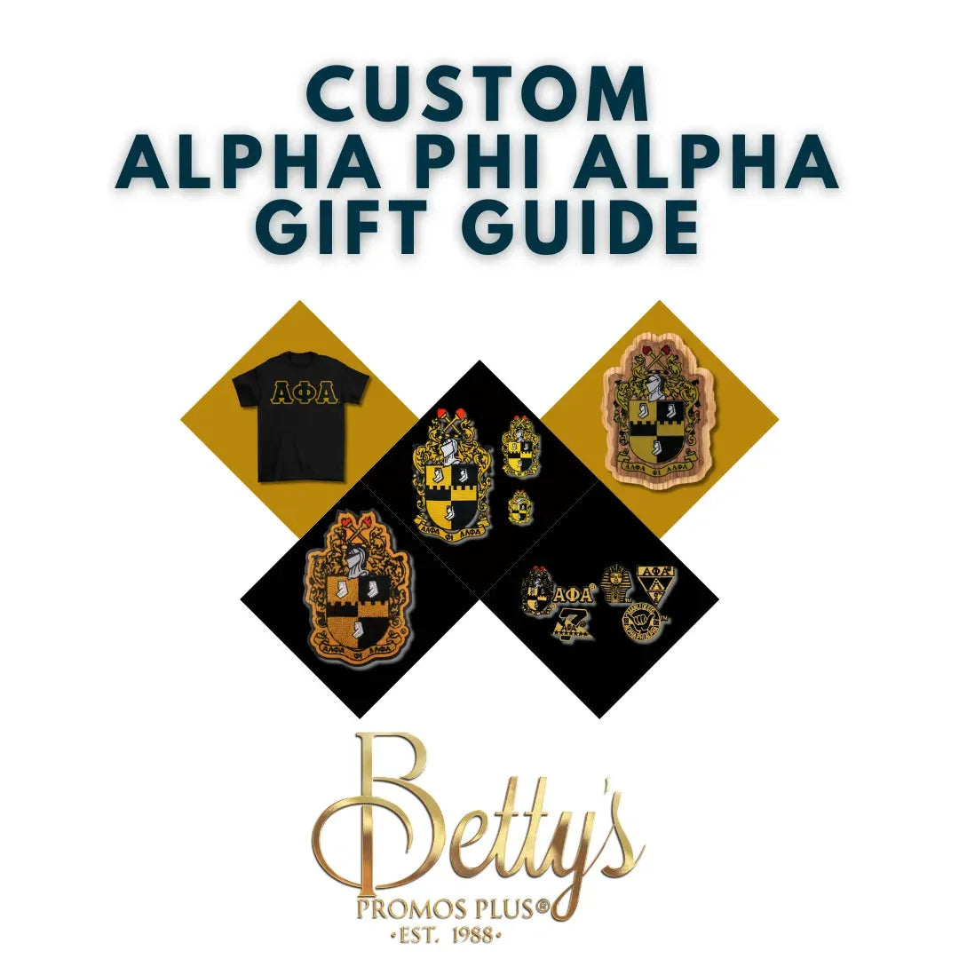 Custom Alpha Phi Alpha ΑΦΑ Products Gift Guide-Betty's Promos Plus