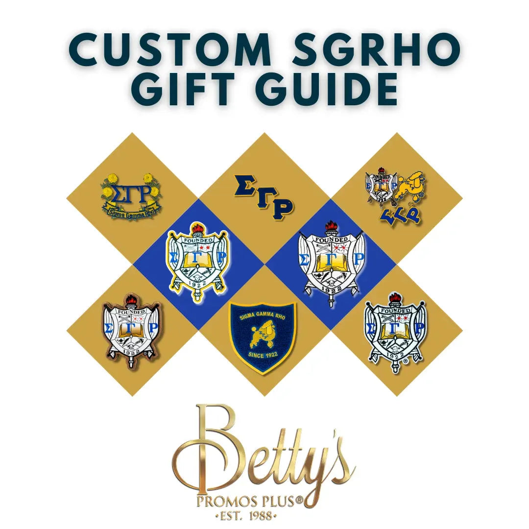Custom Sigma Gamma Rho ΣΓΡ Products Gift Guide-Betty's Promos Plus