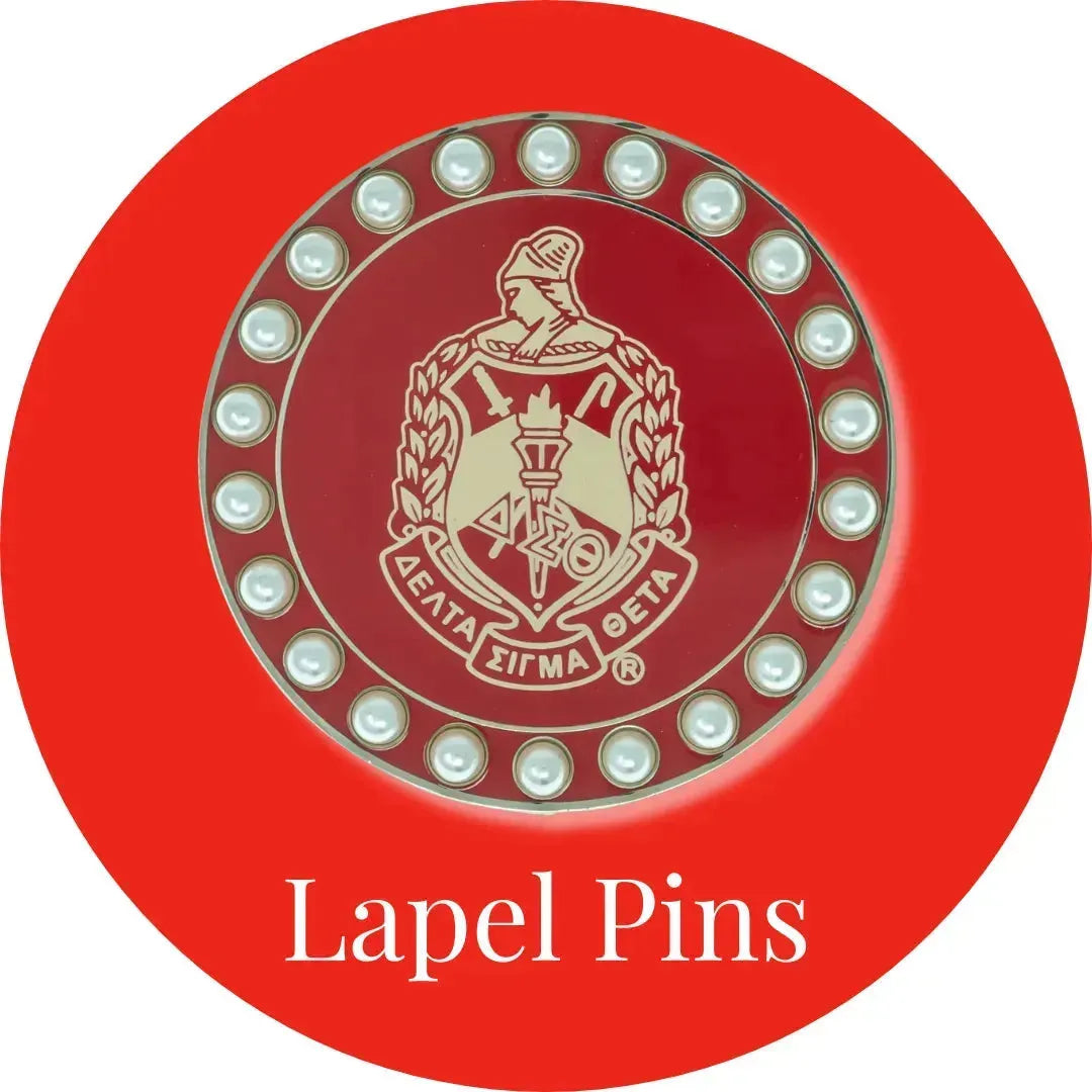 Delta Sigma Theta ΔΣΘ Lapel Pins | Delta Sigma Theta Pins