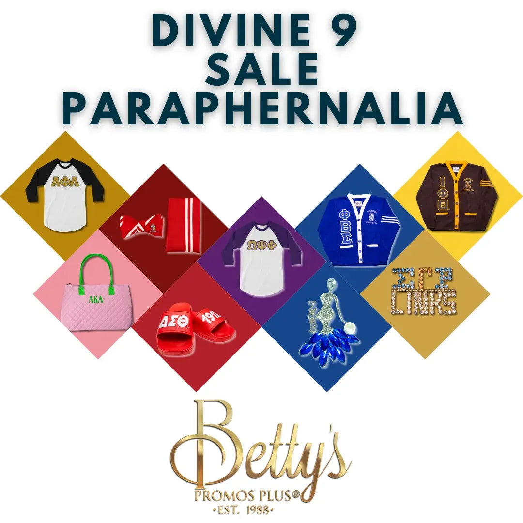 Divine 9 Sale Paraphernalia-Betty's Promos Plus