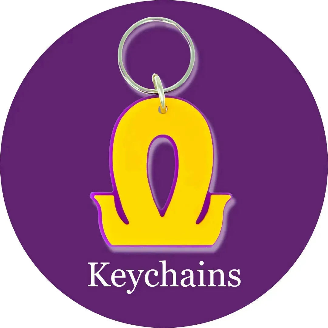 Omega Psi Phi Keychains | Keychains, Key Rings, and Key Chains for Omega Psi Phi