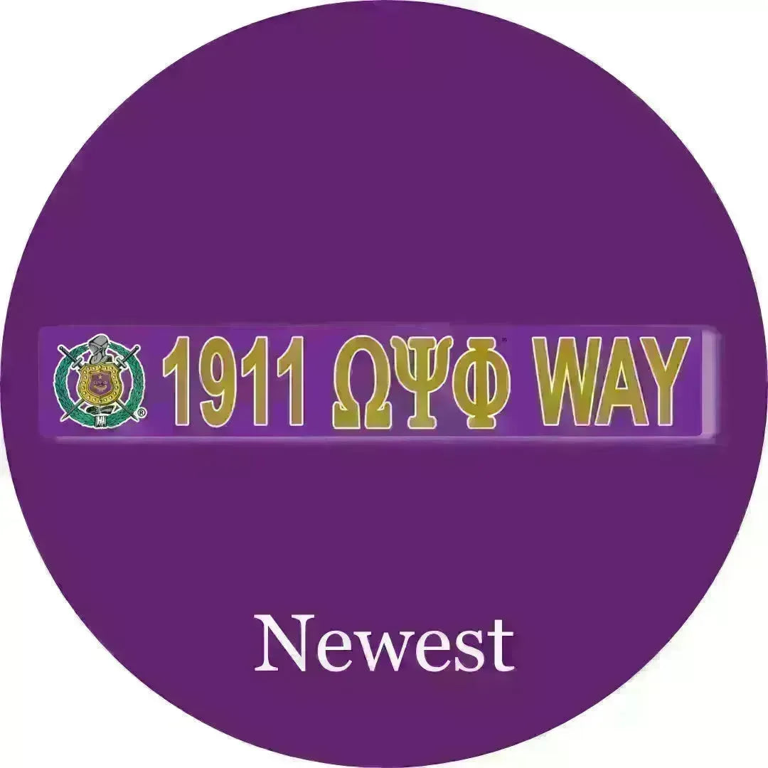 Omega Psi Phi Newest Products | New Paraphernalia for Omega Psi Phi