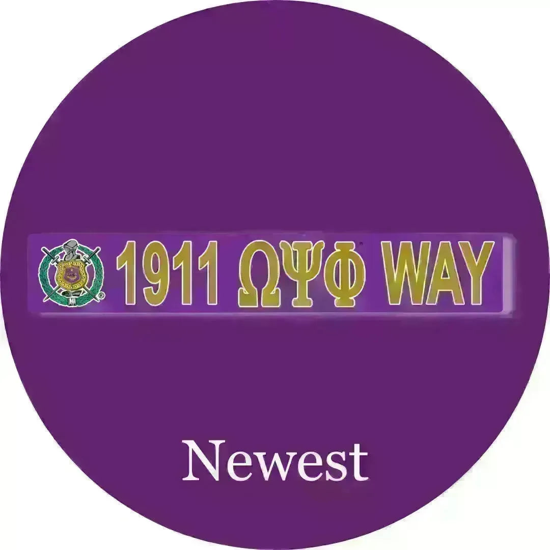 Omega Psi Phi Newest Products | New Paraphernalia for Omega Psi Phi