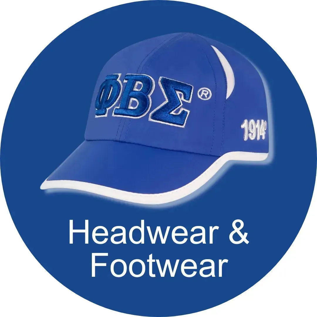 Phi Beta Sigma ΦΒΣ Headwear & Footwear-Betty's Promos Plus, LLC
