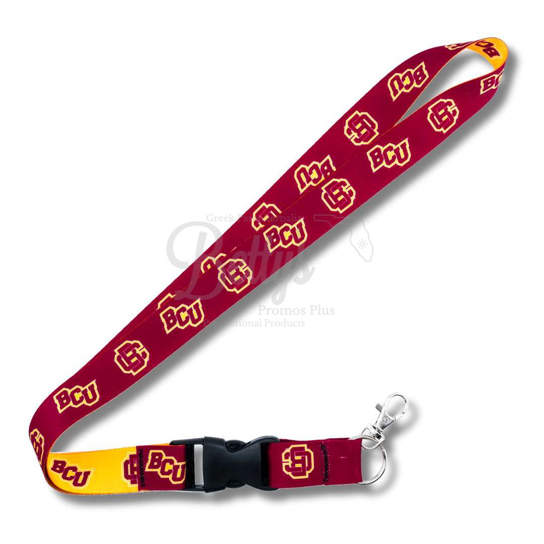 Bethune-Cookman B-CU Wildcats Woven Embroidered Lanyard – Betty's ...