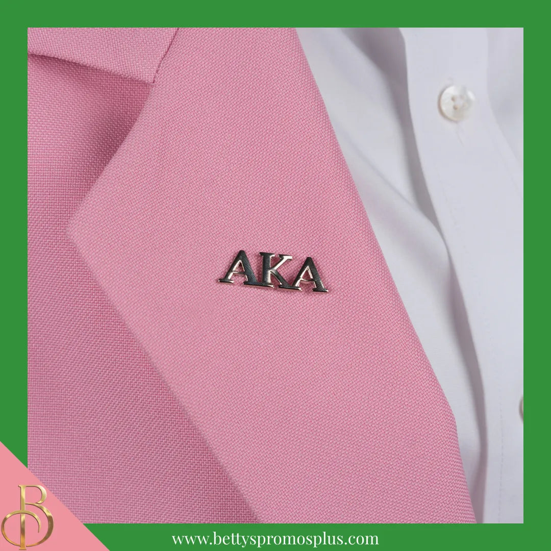 Alpha Kappa Alpha AKA Greek Letters Lapel Pin-Alpha Kappa Alpha Paraphernalia-Alpha Kappa Alpha Lapel Pin-Betty's Promos Plus