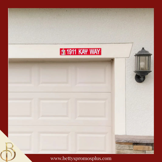 Kappa Alpha Psi 1911 ΚΑΨ Way Street Sign-Kappa Alpha Psi Paraphernalia-Kappa Alpha Psi Street Sign-Betty's Promos Plus