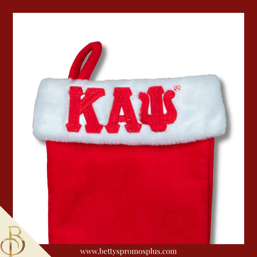 Kappa Alpha Psi ΚΑΨ Christmas Stocking-Kappa Alpha Psi Paraphernalia-Kappa Alpha Psi Christmas Stocking-Betty's Promos Plus