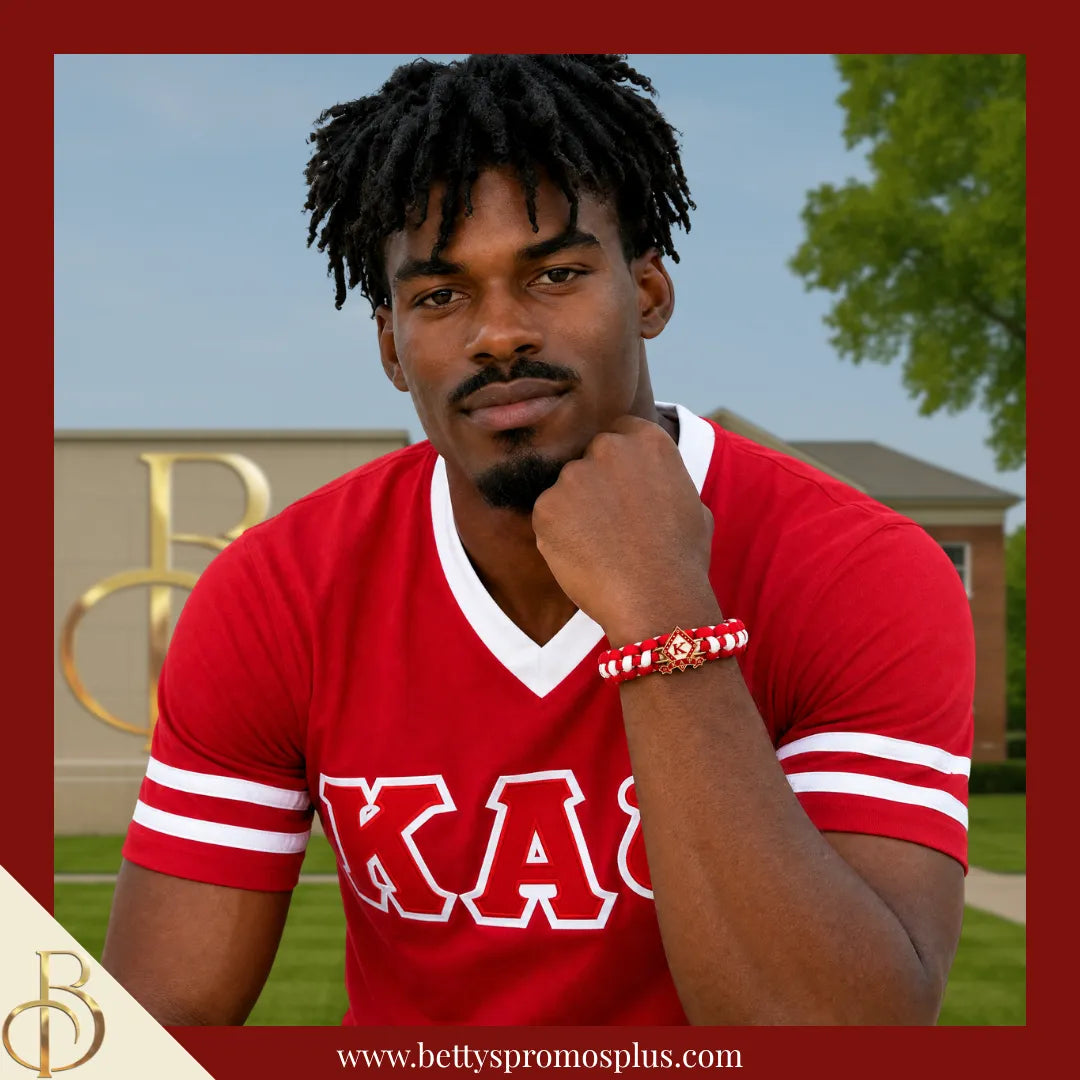 Kappa Alpha Psi ΚΑΨ Diamond Paracord Survival Bracelet-Kappa Alpha Psi Paraphernalia-Kappa Alpha Psi Bracelet-Betty's Promos Plus