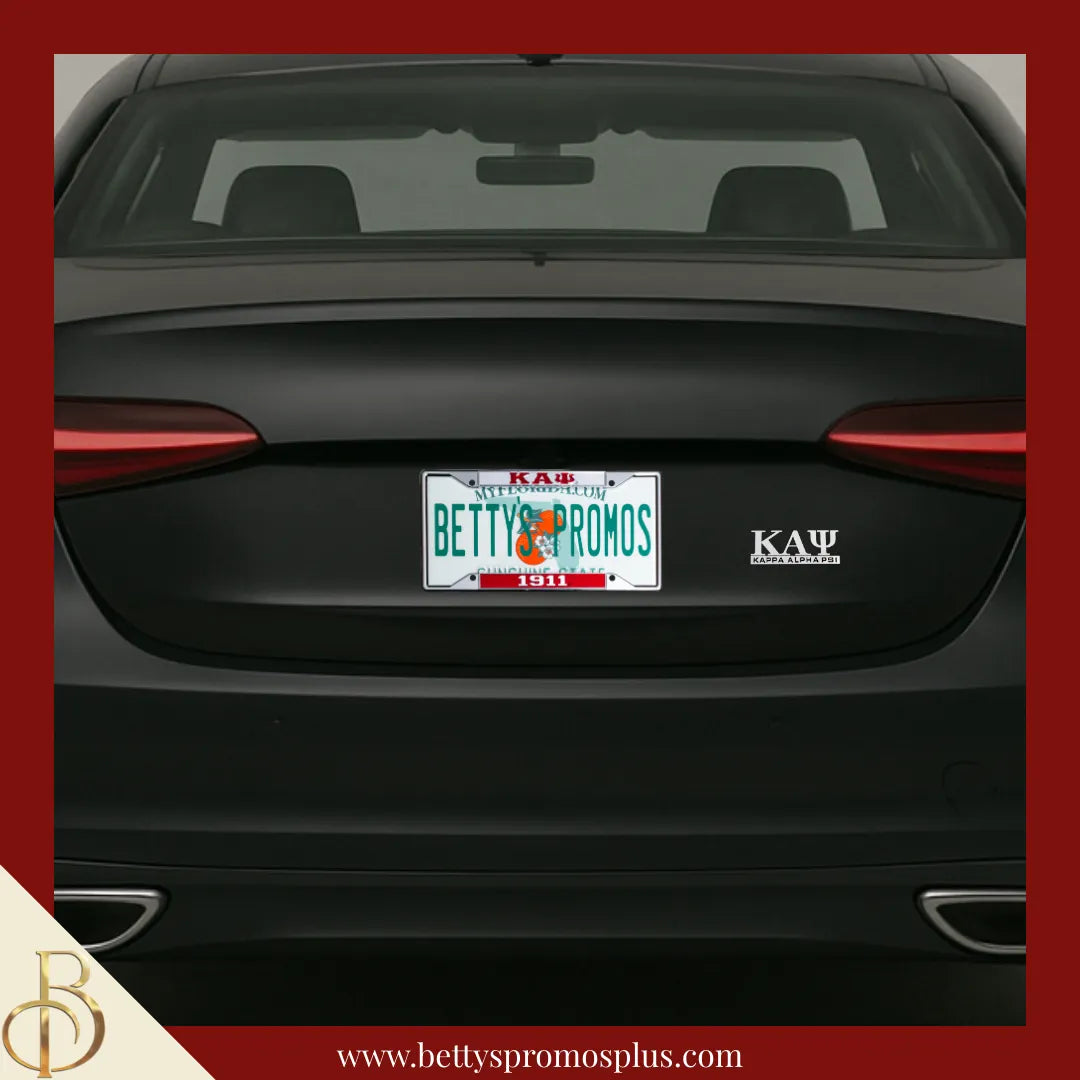 Kappa Alpha Psi Large ΚΑΨ Chrome Car Badge Auto Emblem Sticker Decal-Kappa Alpha Psi Paraphernalia-Kappa Alpha Psi Auto Decal-Betty's Promos Plus