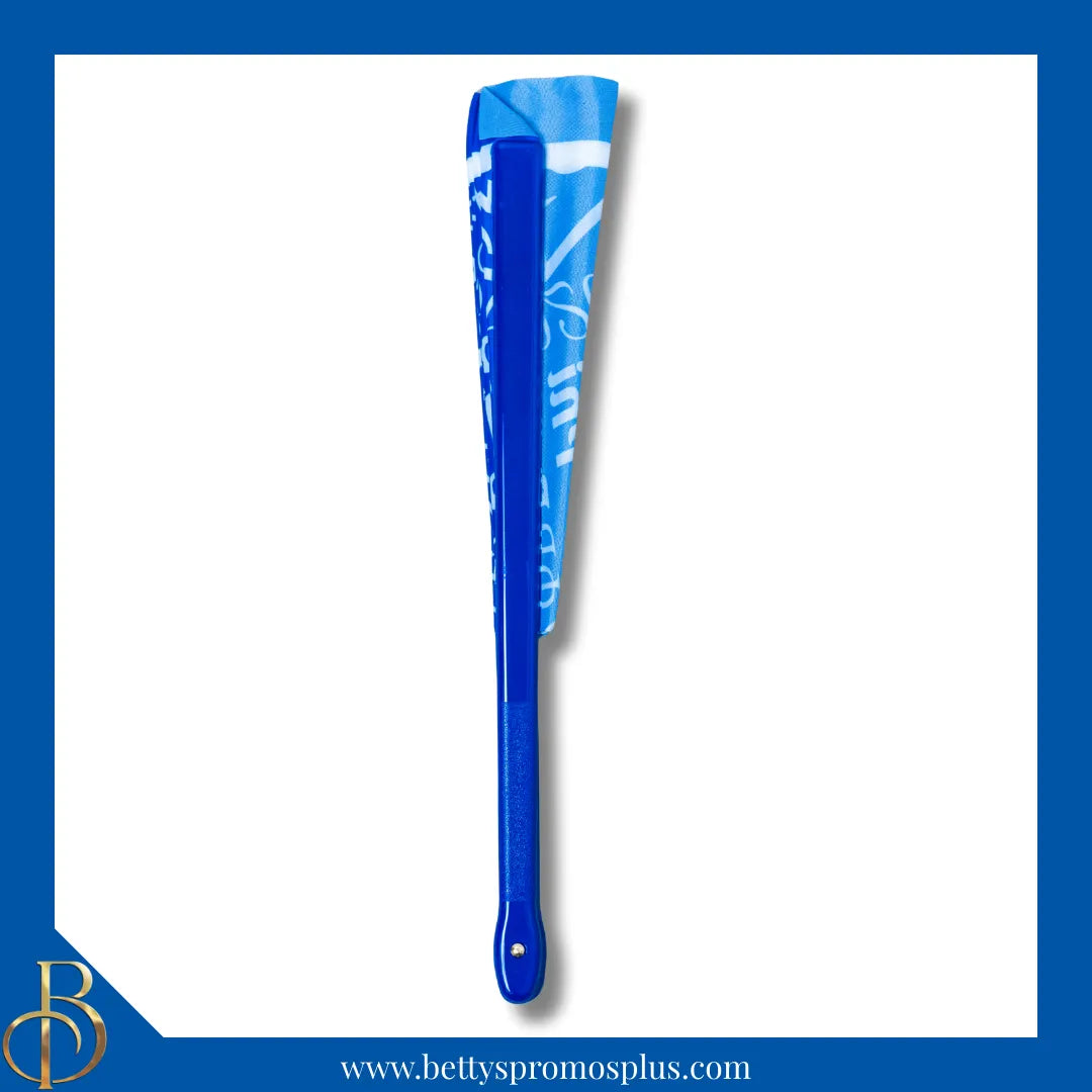 Zeta Phi Beta ΖΦΒ Clacking Accordion Handheld Fan-Zeta Phi Beta Paraphernalia-Zeta Phi Beta Fan-Betty's Promos Plus