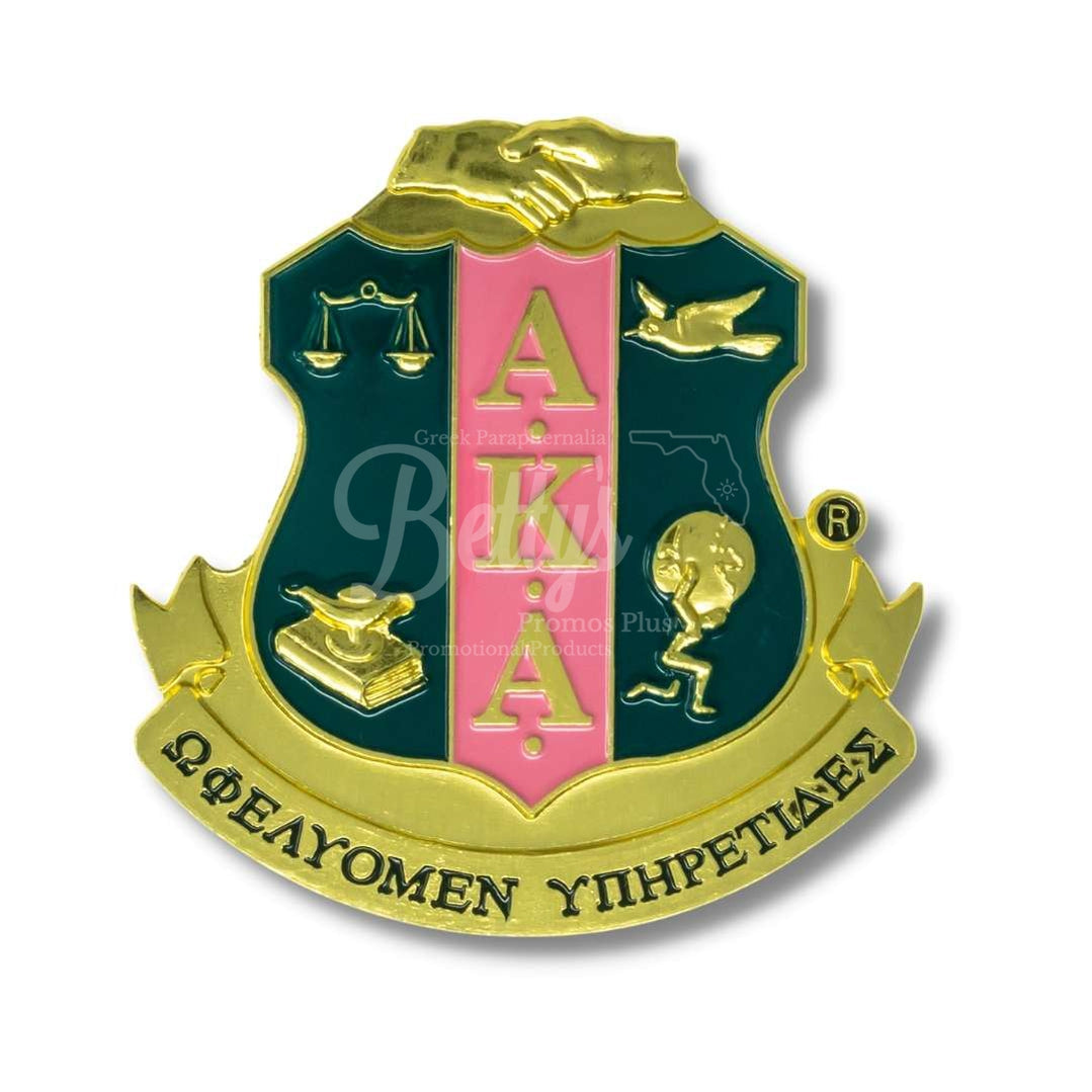 Alpha Kappa Alpha AKA Shield Auto Decal AKA Crest Decal Sticker Car Em