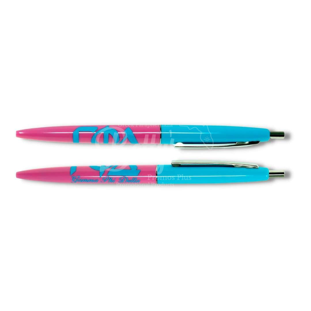 Gamma Phi Delta ΓΦΔ Retractable Printed Pen- Paraphernalia- Pen-Betty's Promos Plus