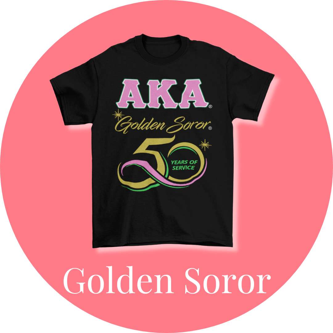Alpha Kappa Alpha Golden Soror Paraphernalia | AKA Golden Life Paraphernalia