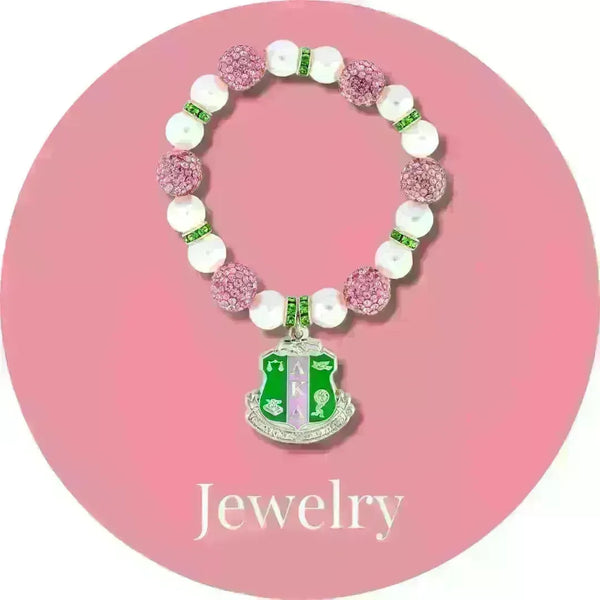 Alpha Kappa Alpha AKA Jewelry | Betty's Promos Plus