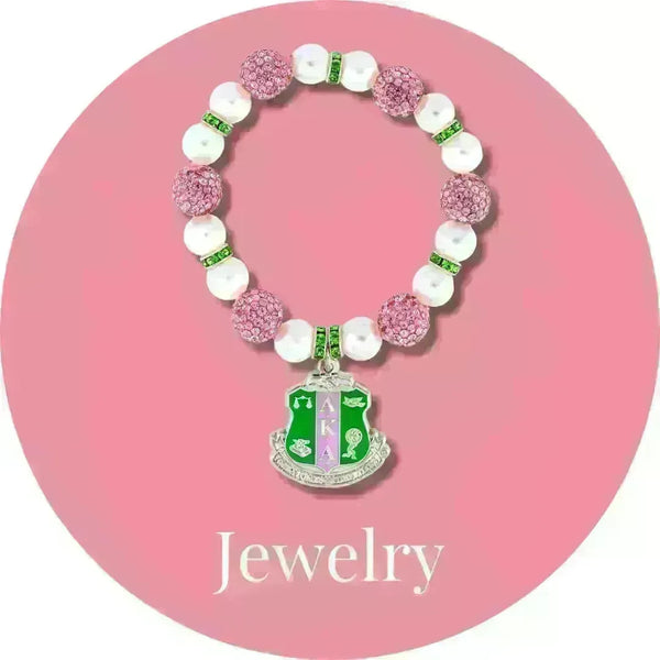 Alpha Kappa Alpha AKA Jewelry | Betty's Promos Plus