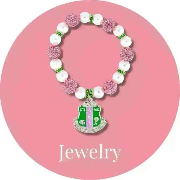 Alpha Kappa Alpha AKA Jewelry | Betty's Promos Plus