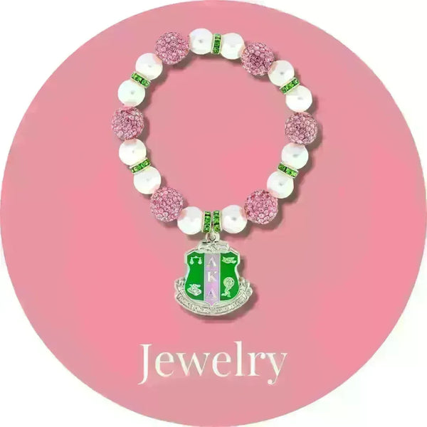 Alpha Kappa Alpha AKA Jewelry | Betty's Promos Plus