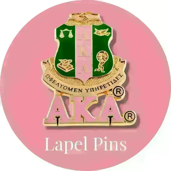 Alpha Kappa Alpha AKA Lapel Pins | Betty's Promos Plus
