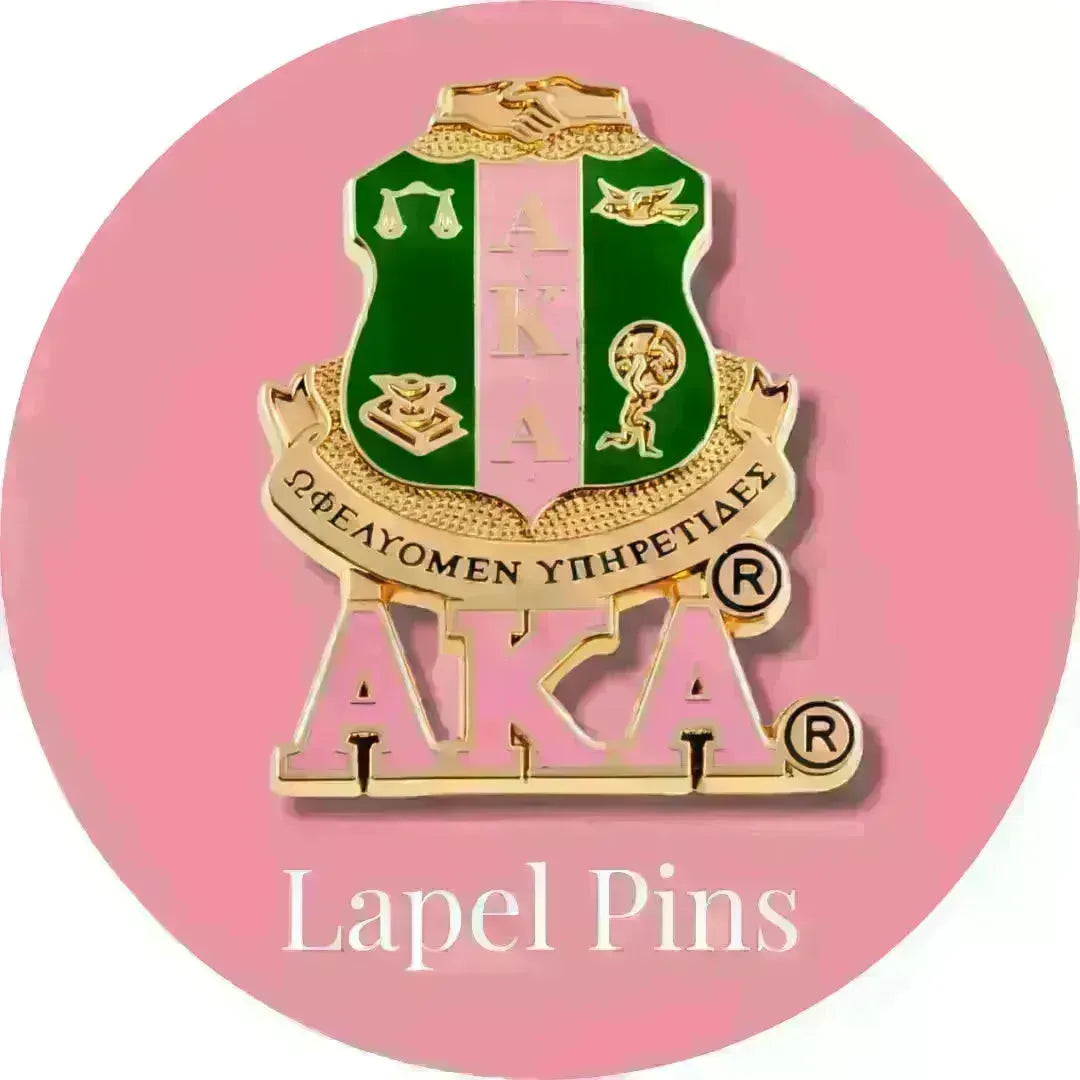 Alpha Kappa Alpha AKA Lapel Pins | Betty's Promos Plus