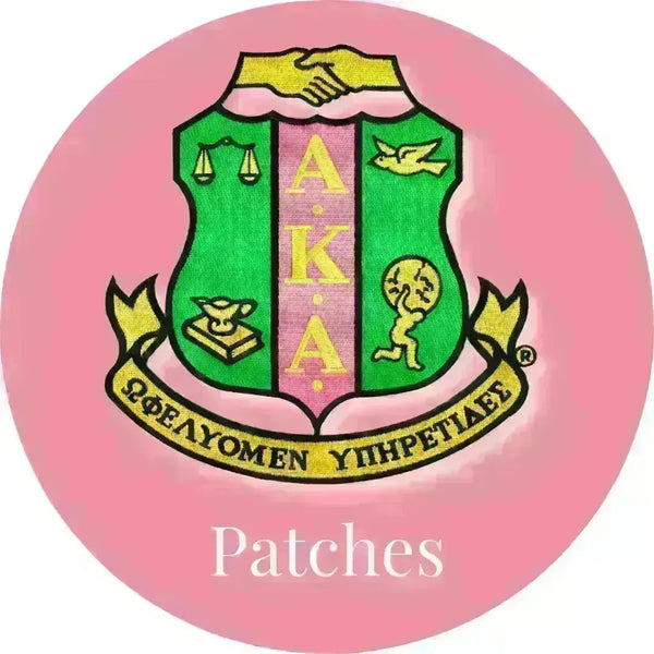 Alpha Kappa Alpha AKA Patches | Betty's Promos Plus