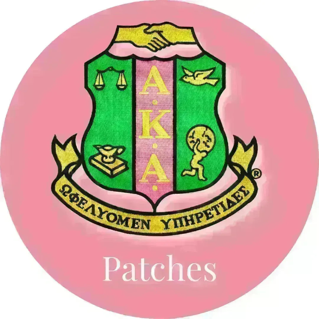 Alpha Kappa Alpha AKA Patches | Betty's Promos Plus