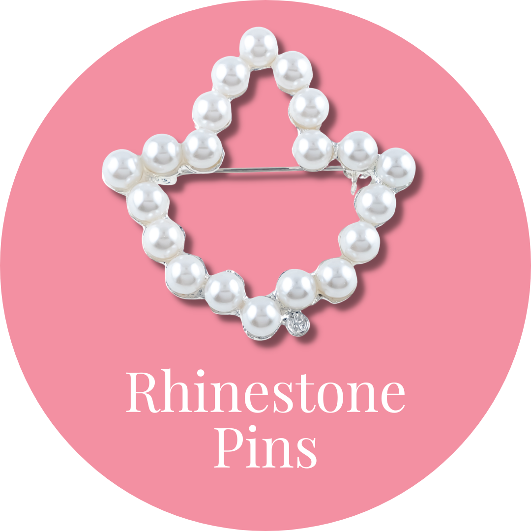 Alpha Kappa Alpha AKA Rhinestone Pins