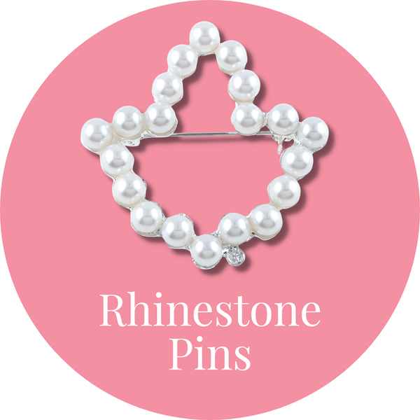 Alpha Kappa Alpha AKA Rhinestone Pins