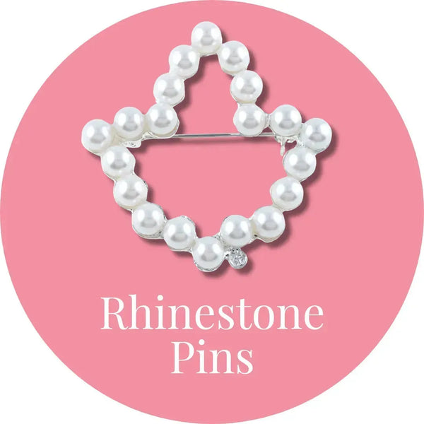 Alpha Kappa Alpha AKA Rhinestone Pins