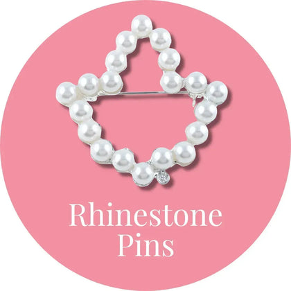 Alpha Kappa Alpha AKA Rhinestone Pins