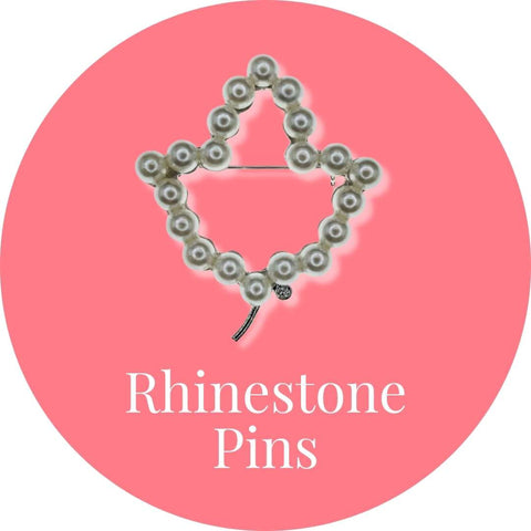 Alpha Kappa Alpha AKA Rhinestone Pins | AKA Lapel Pins | AKA Bling Pins