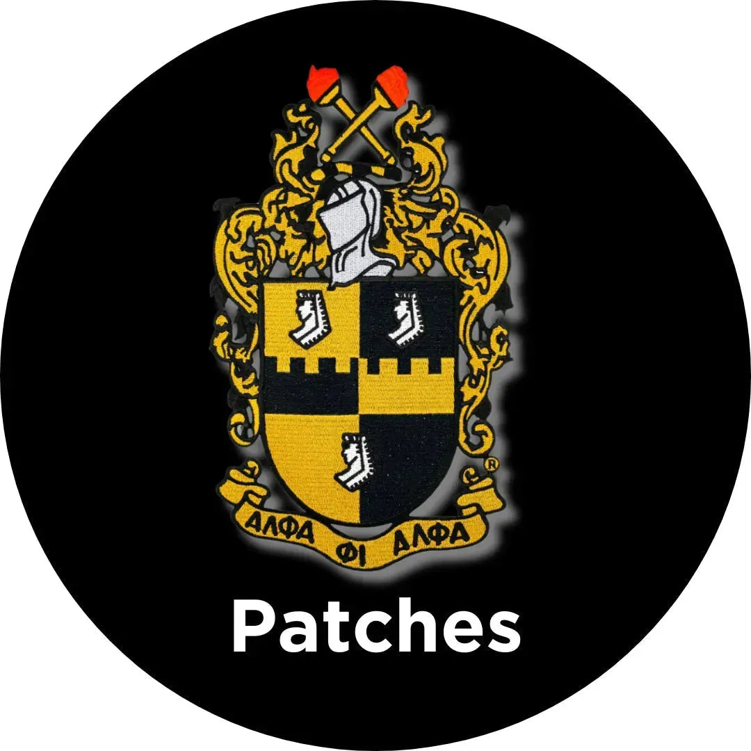 Alpha Phi Alpha ΑΦΑ Patches | Betty's Promos Plus