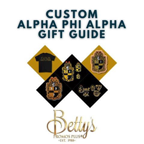 Custom Alpha Phi Alpha ΑΦΑ Products Gift Guide-Betty's Promos Plus