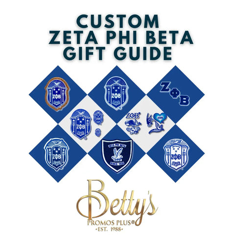 Custom Zeta Phi Beta ΖΦΒ Products Gift Guide-Betty's Promos Plus