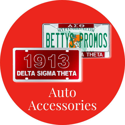 Delta Sigma Theta Auto Accessories | Auto Tags, Car Tag Frames, and Auto Decals for Delta Sigma Theta