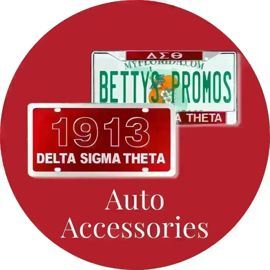 Delta Sigma Theta ΔΣΘ Auto Accessories | Betty's Promos Plus