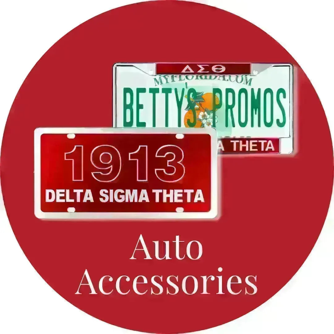 Delta Sigma Theta ΔΣΘ Auto Accessories | Betty's Promos Plus