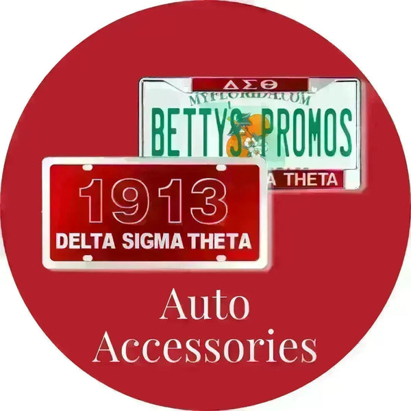Delta Sigma Theta ΔΣΘ Auto Accessories | Betty's Promos Plus