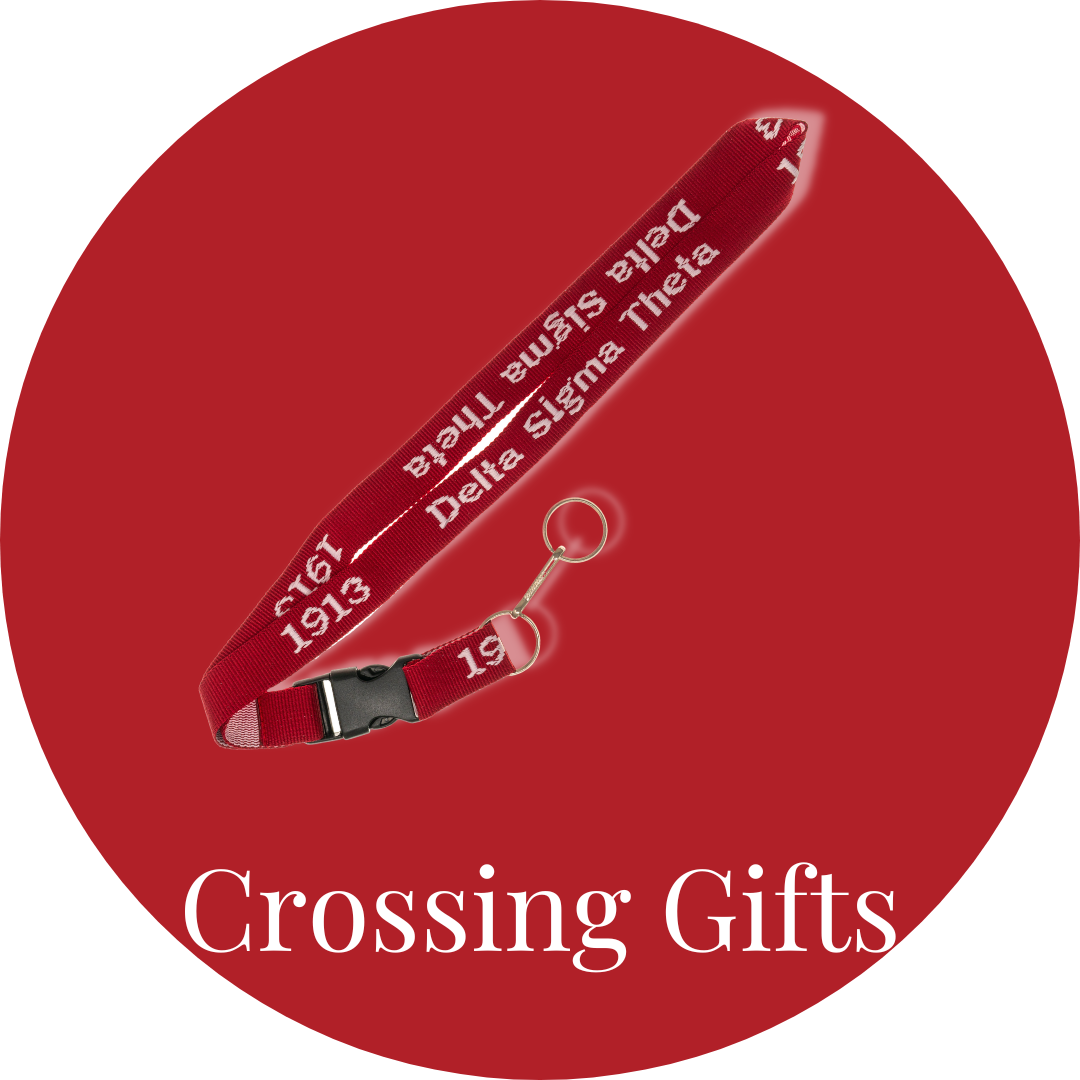 Delta Sigma Theta ΔΣΘ Crossing Gifts for New Members | Betty's Promos Plus