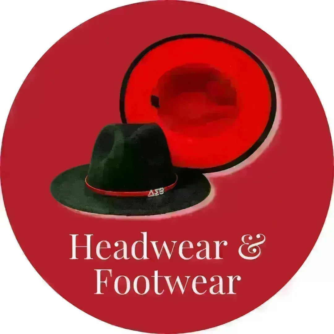 Delta Sigma Theta ΔΣΘ Headwear & Footwear | Betty's Promos Plus