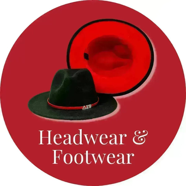 Delta Sigma Theta ΔΣΘ Headwear & Footwear
