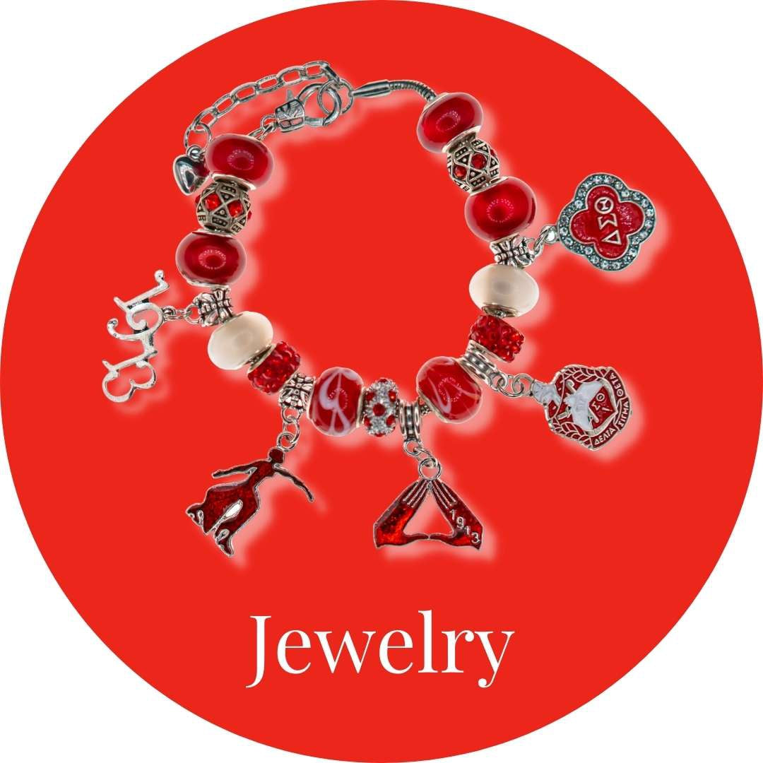 Delta Sigma Theta ΔΣΘ Jewelry | Bracelets, Necklaces, and Jewelry for Delta Sigma Theta