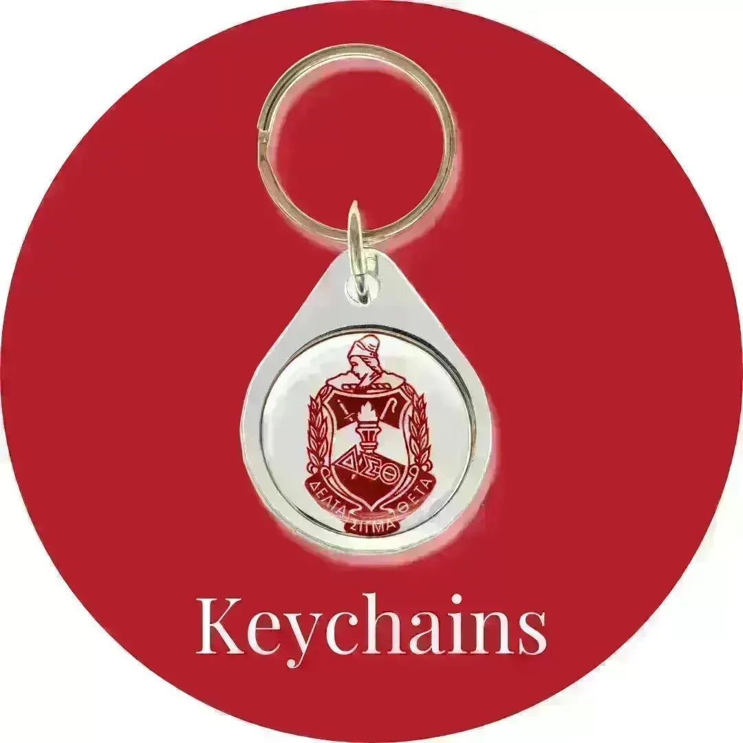 Delta Sigma Theta ΔΣΘ Keychains | Betty's Promos Plus
