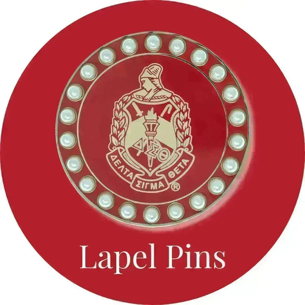 Delta Sigma Theta ΔΣΘ Lapel Pins