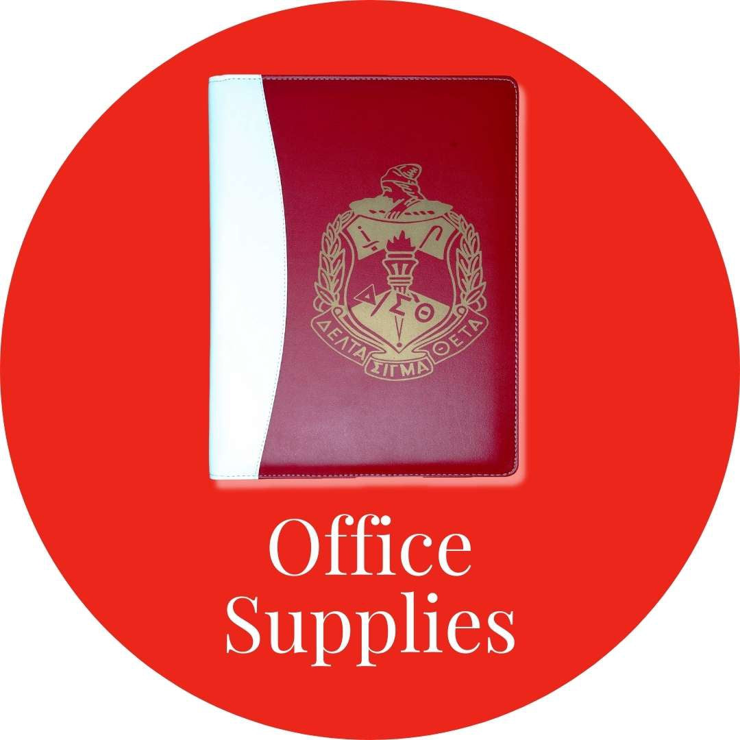 Delta Sigma Theta Office Supplies | Portfolios, Business Cards, and Pens for Delta Sigma Theta