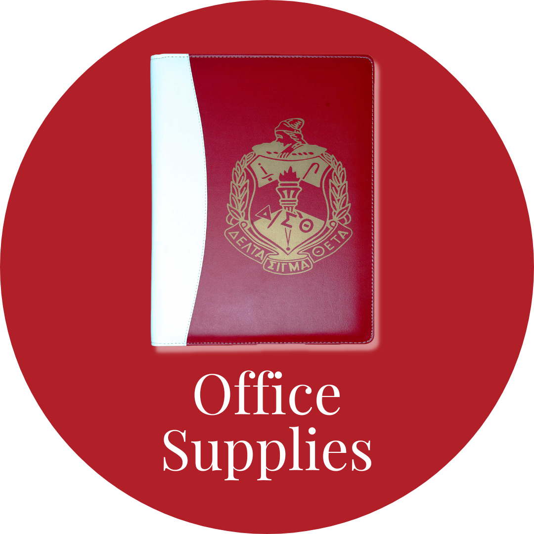 Delta Sigma Theta ΔΣΘ Office Supplies | Betty's Promos Plus