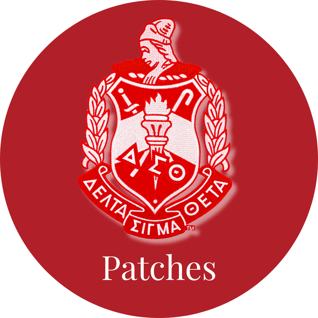 Delta Sigma Theta ΔΣΘ Patches | Betty's Promos Plus
