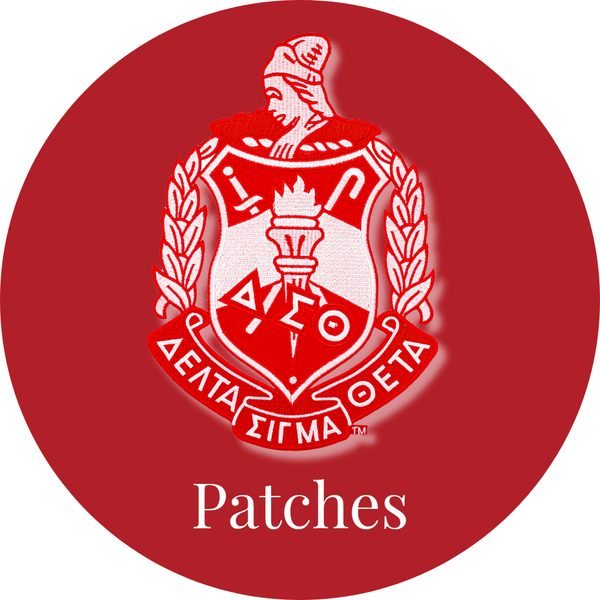 Delta Sigma Theta ΔΣΘ Patches | Betty's Promos Plus